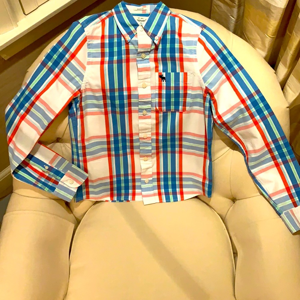 Abercrombie Kids XL button-down spring color shirt